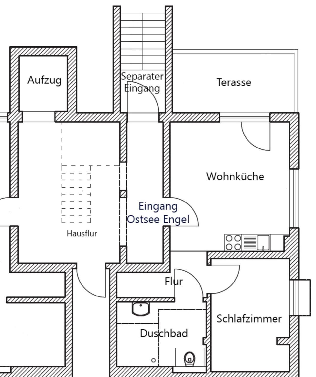Ostsee Engel Ferienwohnung Baabe Εξωτερικό φωτογραφία